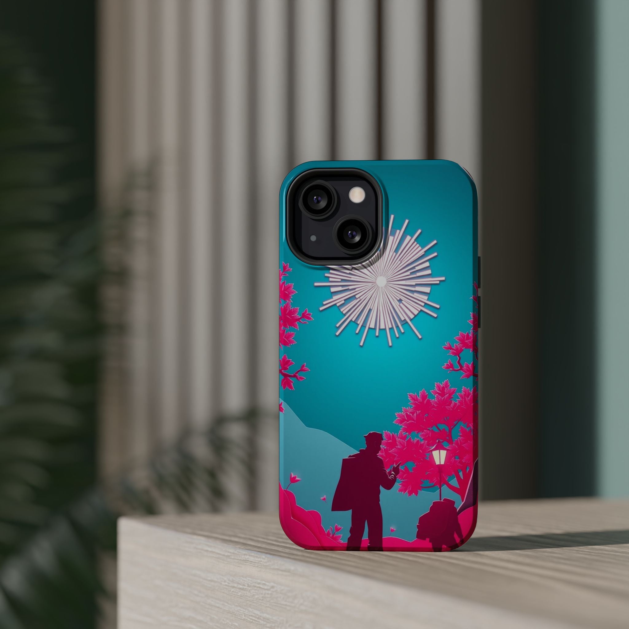 iPhone Bud Burst Paper Cut Art Slim Everyday Designer Case · iPhone Case
