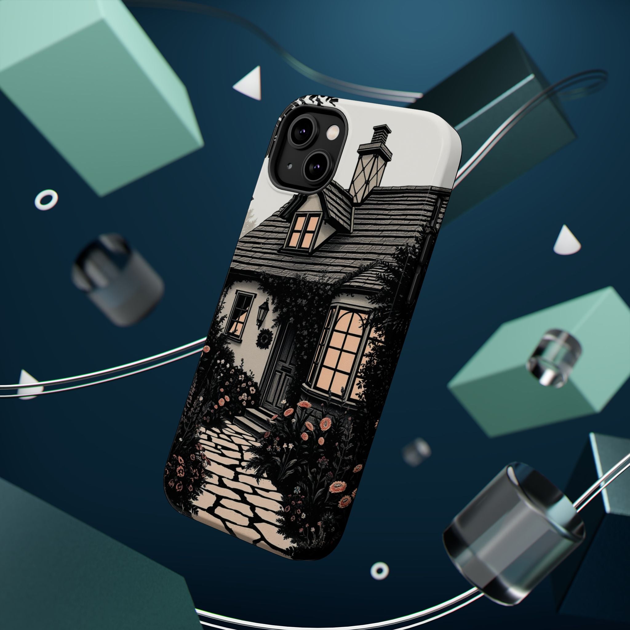 iPhone Cottage Garden Enchanted Art Slim Everyday Designer Case · iPhone Case
