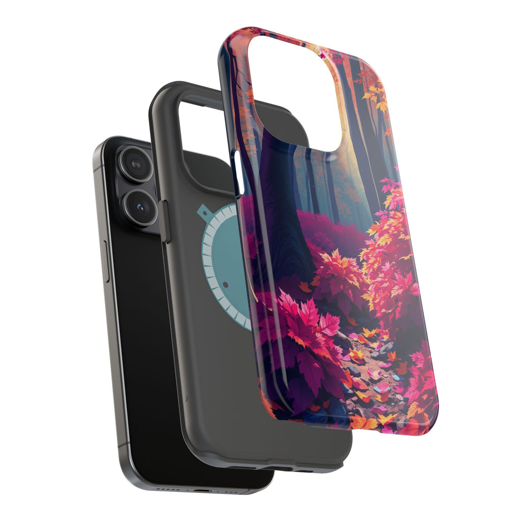 iPhone Earthy Autumn Forest Floor Design Slim Everyday iPhone Designer · iPhone