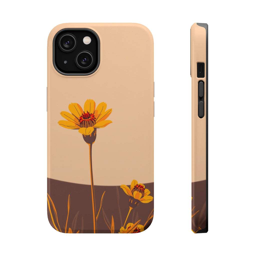 iPhone Serene Desert Flower Design Bold Modern Everyday Snap Case · iPhone Case