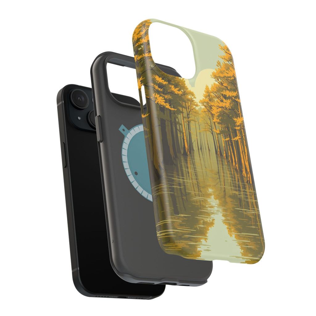 iPhone Cypress Swamp Enchanted Art Bold Modern Everyday Snap Case · iPhone Case