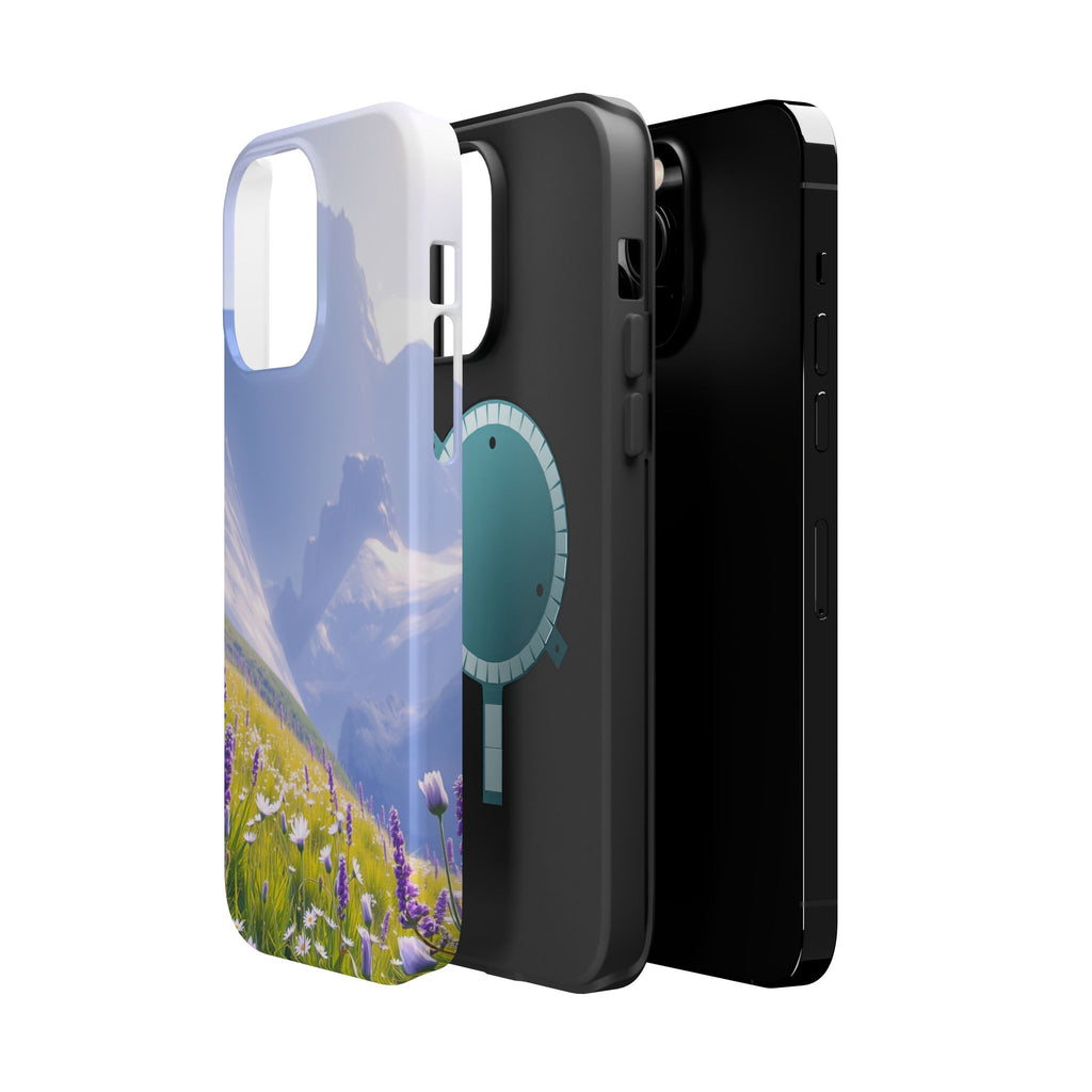 iPhone Lavender And Pearl Alpine Meadow Slim Everyday iPhone Designer · iPhone C