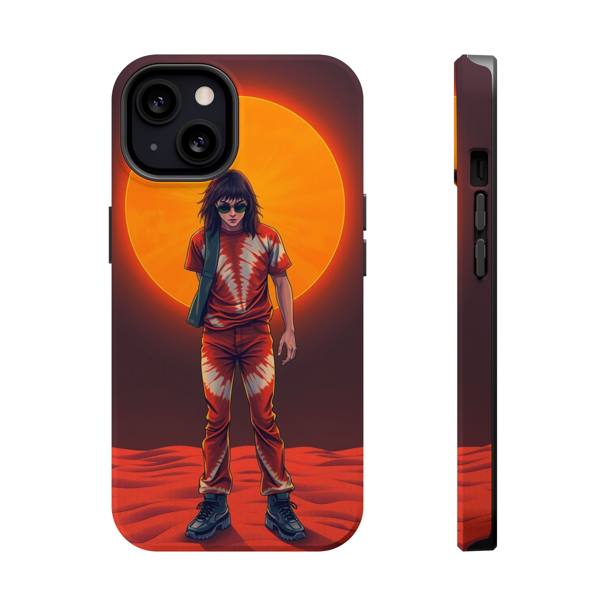iPhone Tie-Dye 60s Enchanted Art Bold Modern Everyday Snap Case · iPhone Case