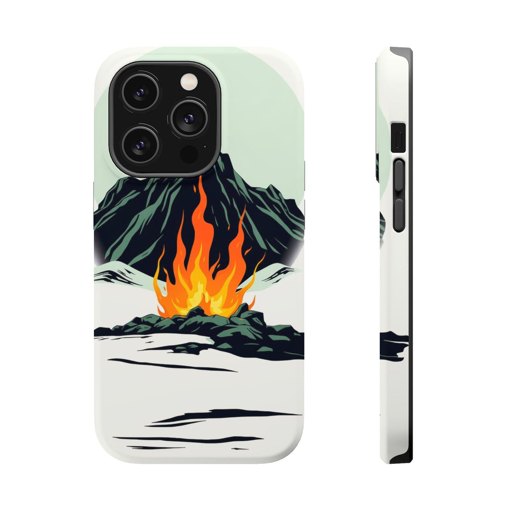 iPhone Sage And Ivory Wildfire Glow Slim Everyday Designer Case · iPhone Case