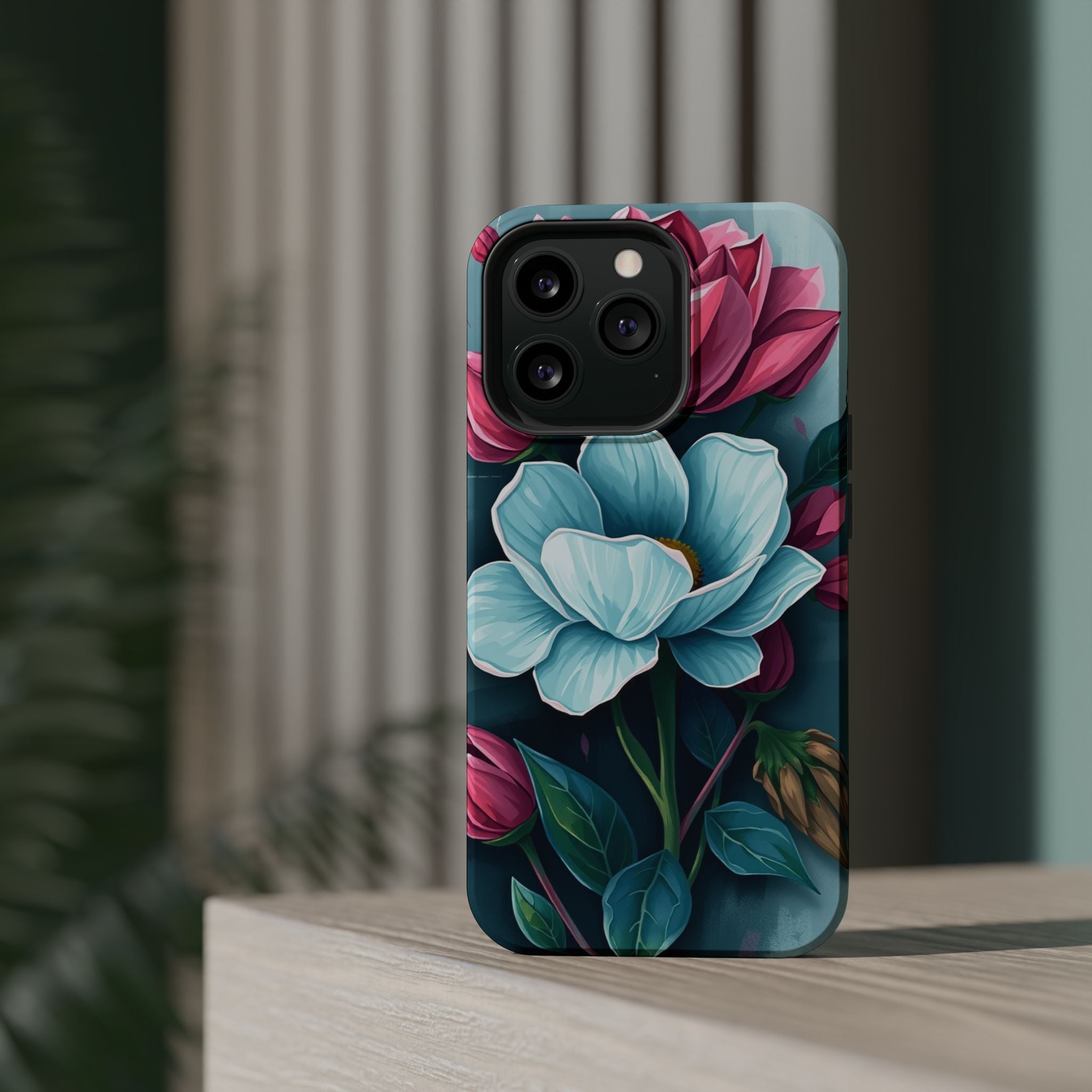 iPhone Floral Geometric Enchanted Art Slim Everyday Designer Case · iPhone Case