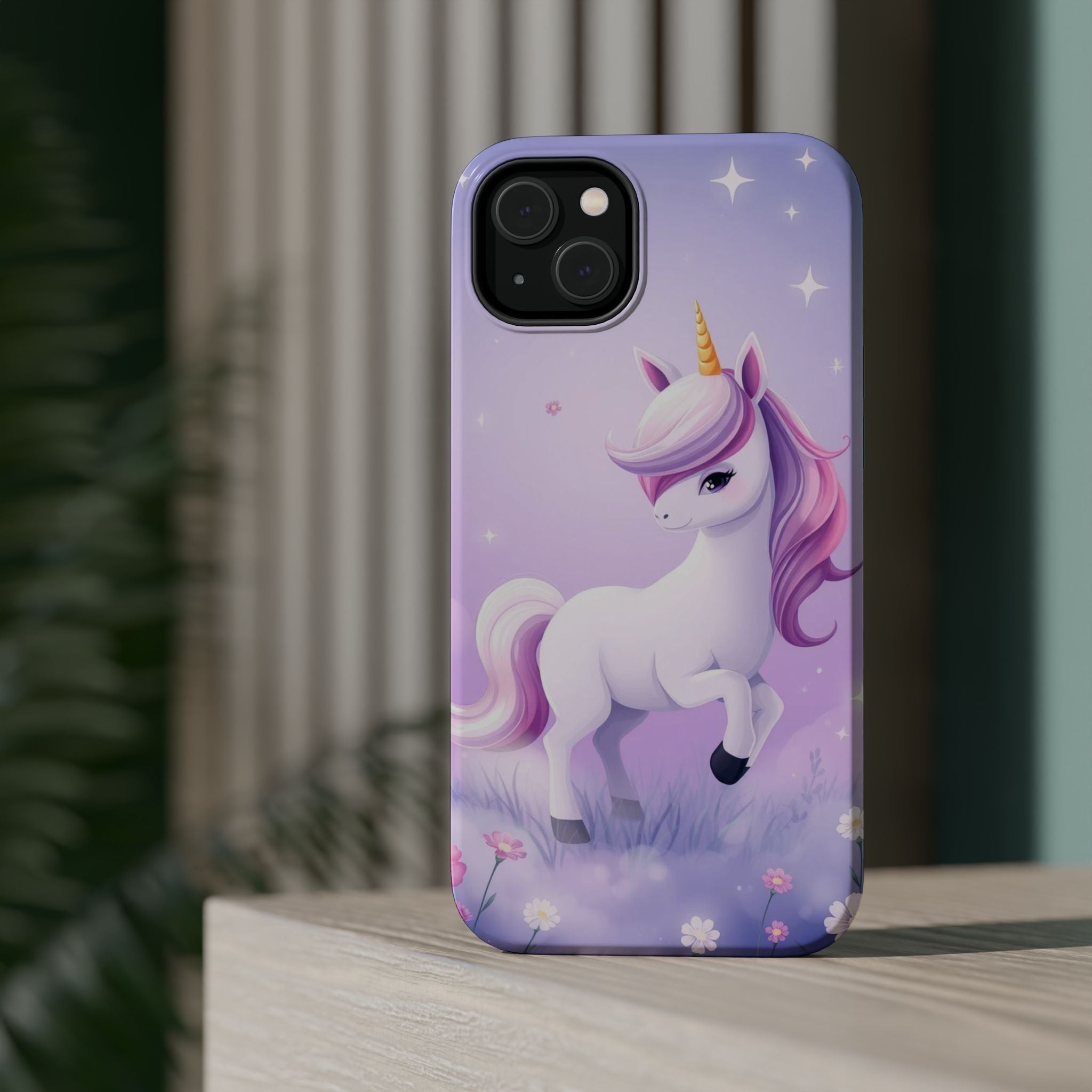 iPhone Lilac Mist Unicorn Kids Fun iPhone Phone Case Gift Artistic · iPhone Case