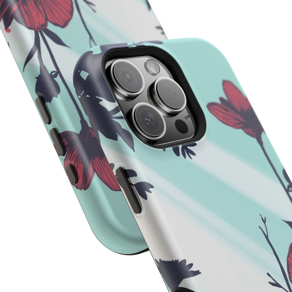 iPhone Floral Silhouette Cinematic Art Slim Everyday Designer Case · iPhone Case