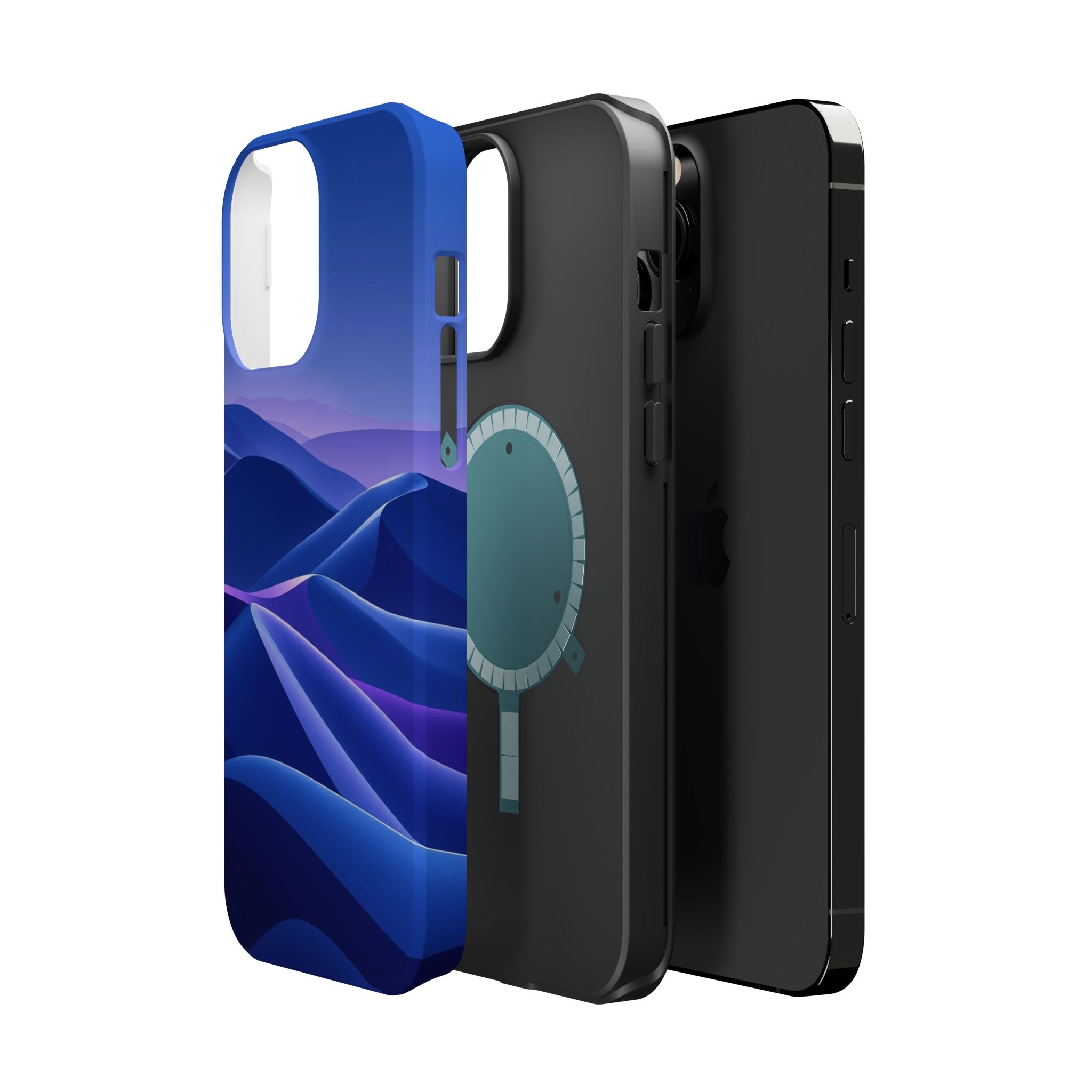 iPhone Rolling Hills Enchanted Art Bold Modern Everyday Snap Case · iPhone Case