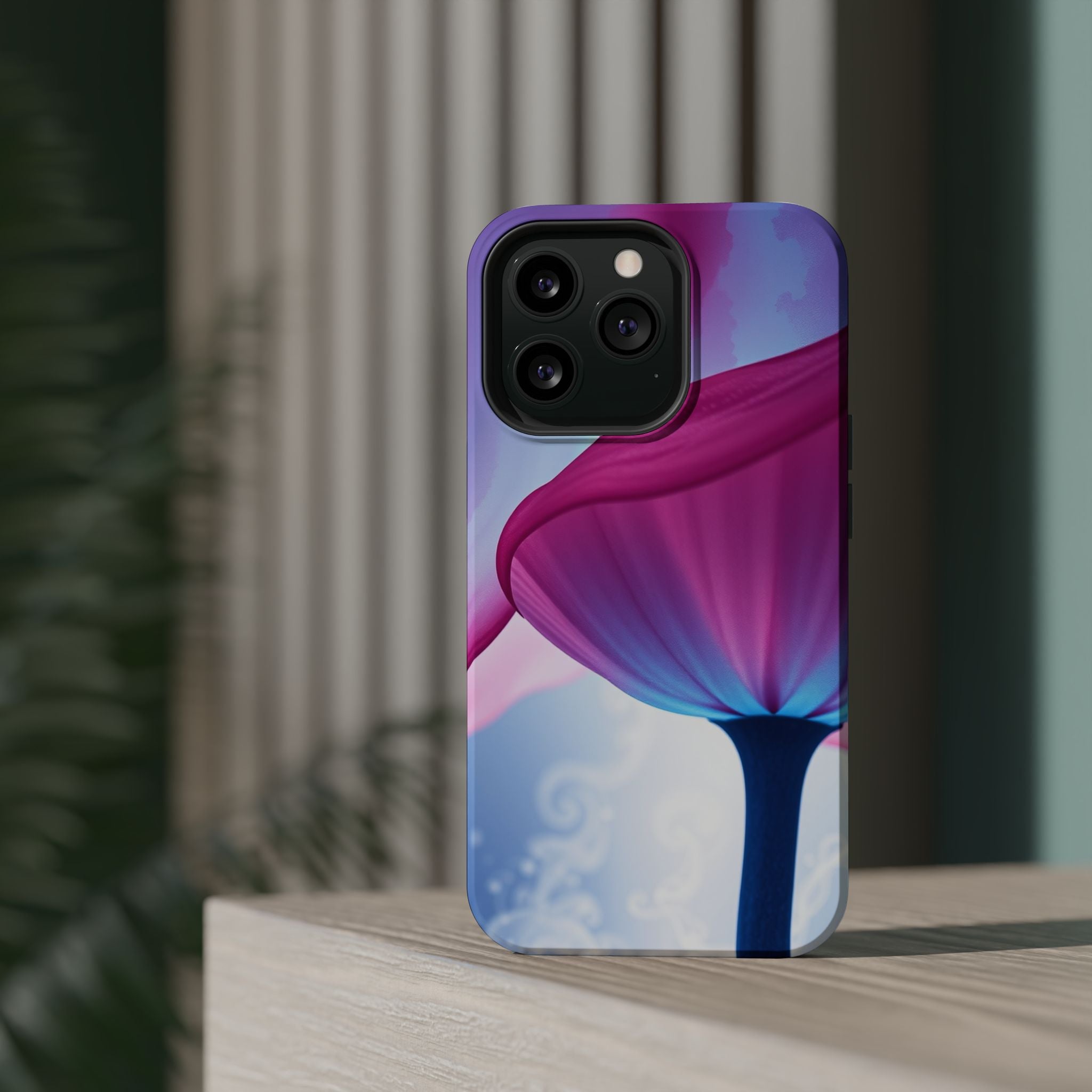 iPhone Petal Storm Vibrant Watercolor Slim Snap Case Ga · iPhone Case
