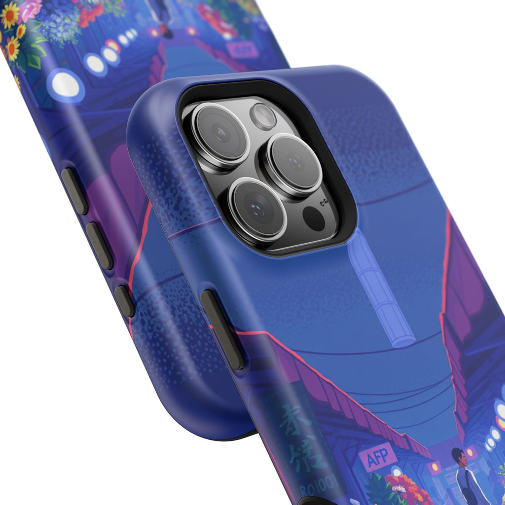 iPhone Flower Market Electric Art Bold Modern Everyday Snap Case · iPhone Case