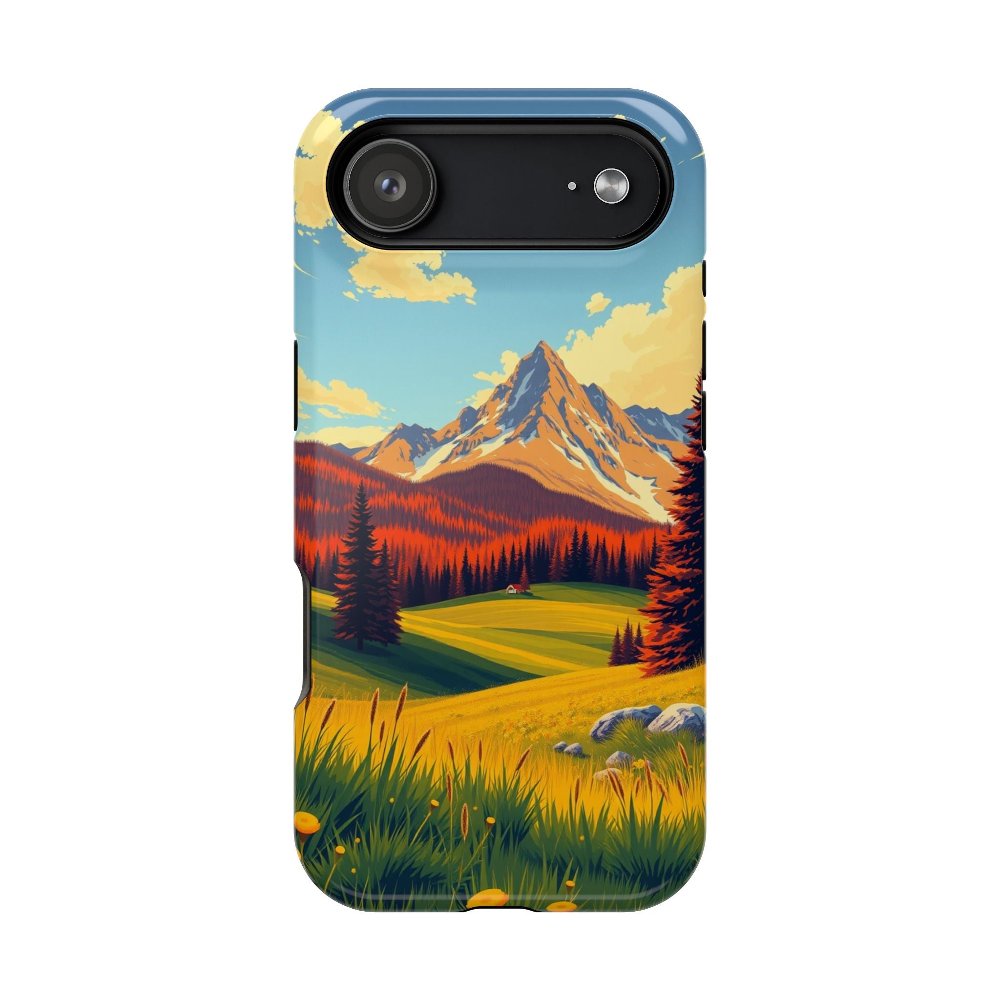 iPhone Radiant Alpine Meadow Design Slim Everyday Designer Case · iPhone Case