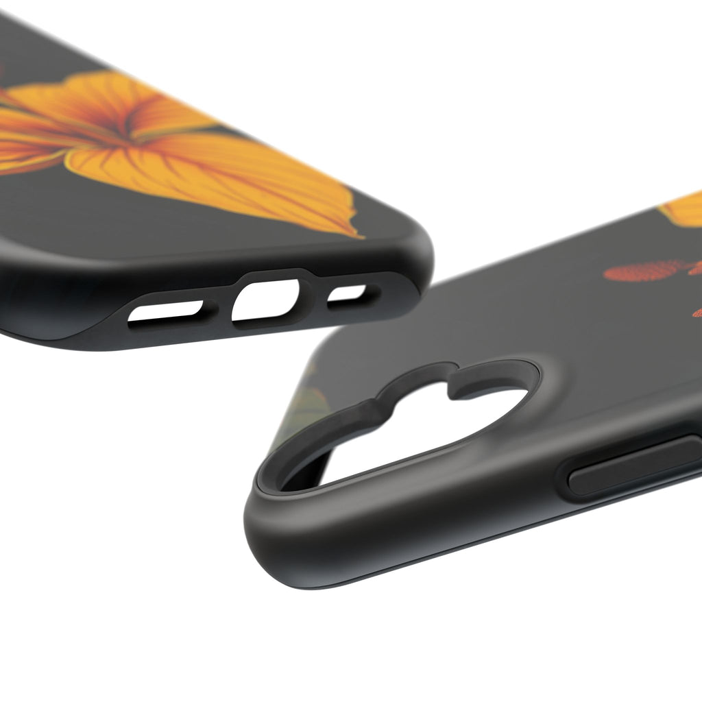iPhone Earthy Tropical Bloom Design Artistic Everyday Cas Slim Snap Case · iPhon