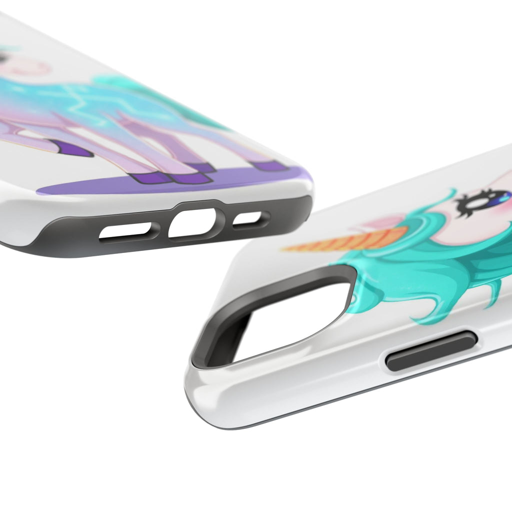 iPhone Turquoise Sparkle Unicorn Kids Fun iPhone Phone Case Gift · iPhone Case
