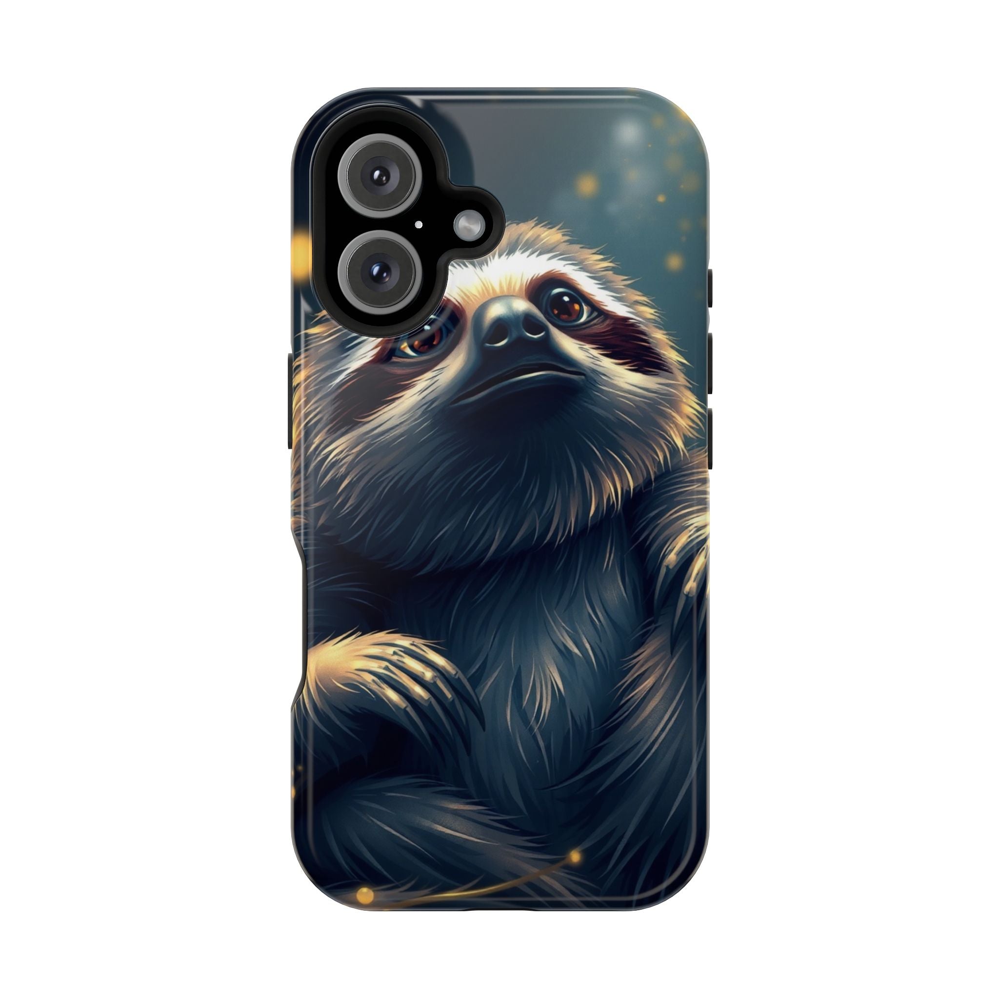 iPhone Vibrant Cozy Sloth Mode Design Slim Everyday Designer Case · iPhone Case