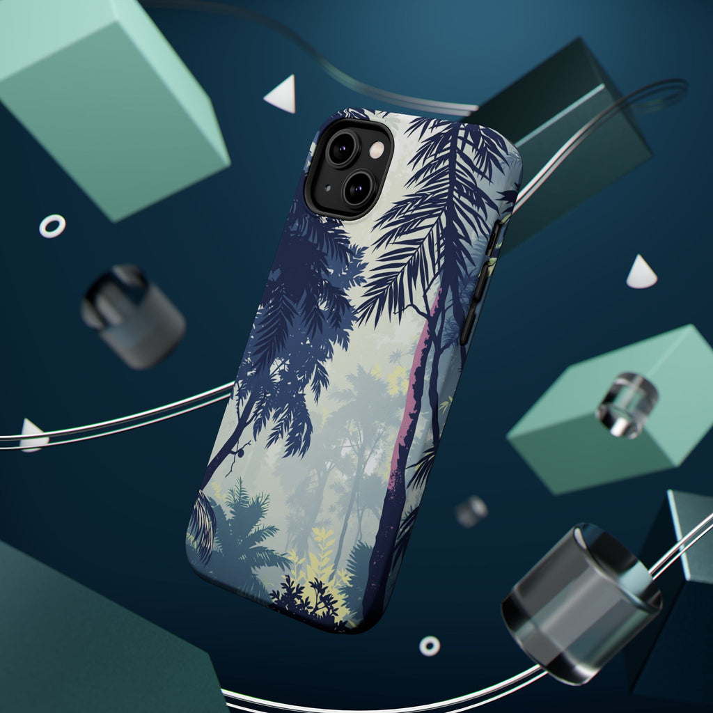 iPhone Rainforest Canopy Grunge Distressed Slim iPhone Everyday · iPhone Case