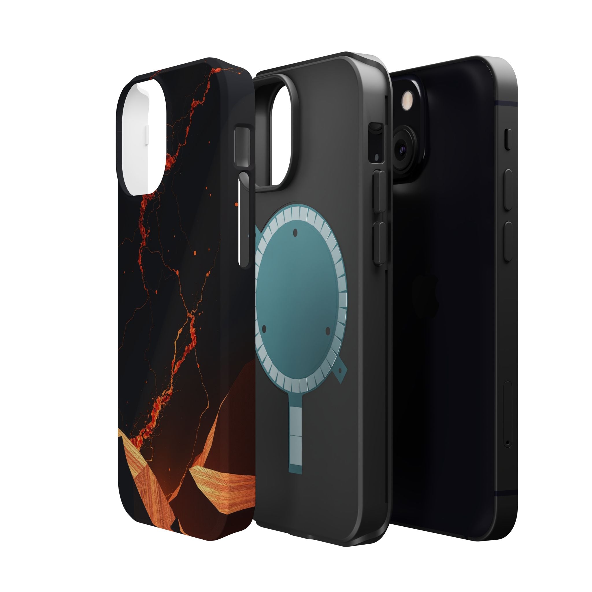 iPhone Petal Storm Electric Art 10 Bold Modern Everyday Snap Case · iPhone Case