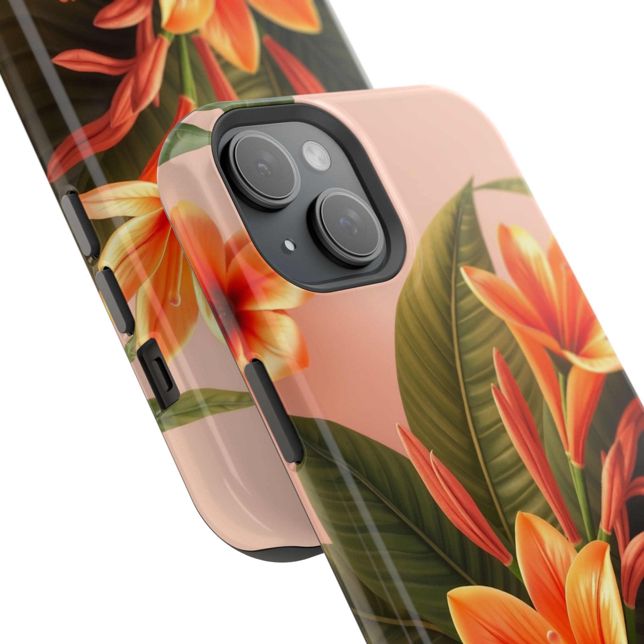 iPhone Tropical Bloom 3D Digital Bold Modern Everyday Snap Case · iPhone Case