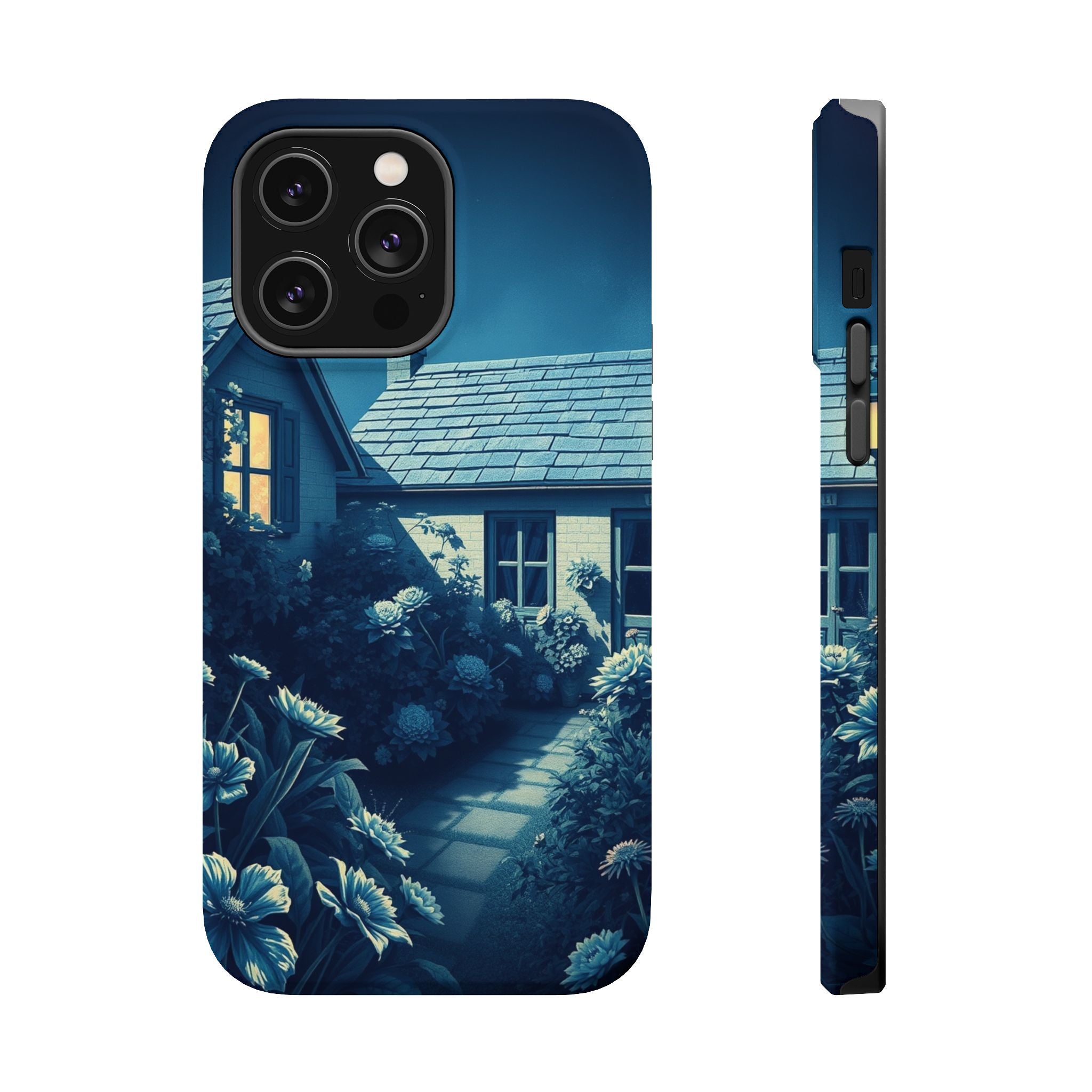 iPhone Cottage Garden Vintage Retro Poster Slim iPhone Everyday · iPhone Case