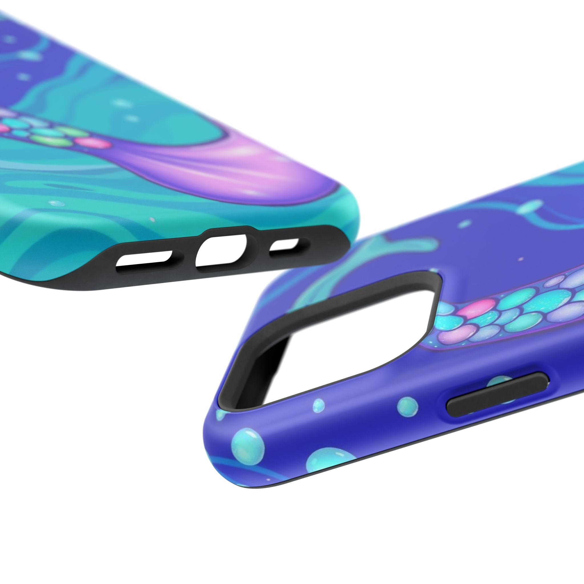 iPhone Mermaid Tail Swirl Kids Fun iPhone Phone Case Gift Artistic · iPhone Case