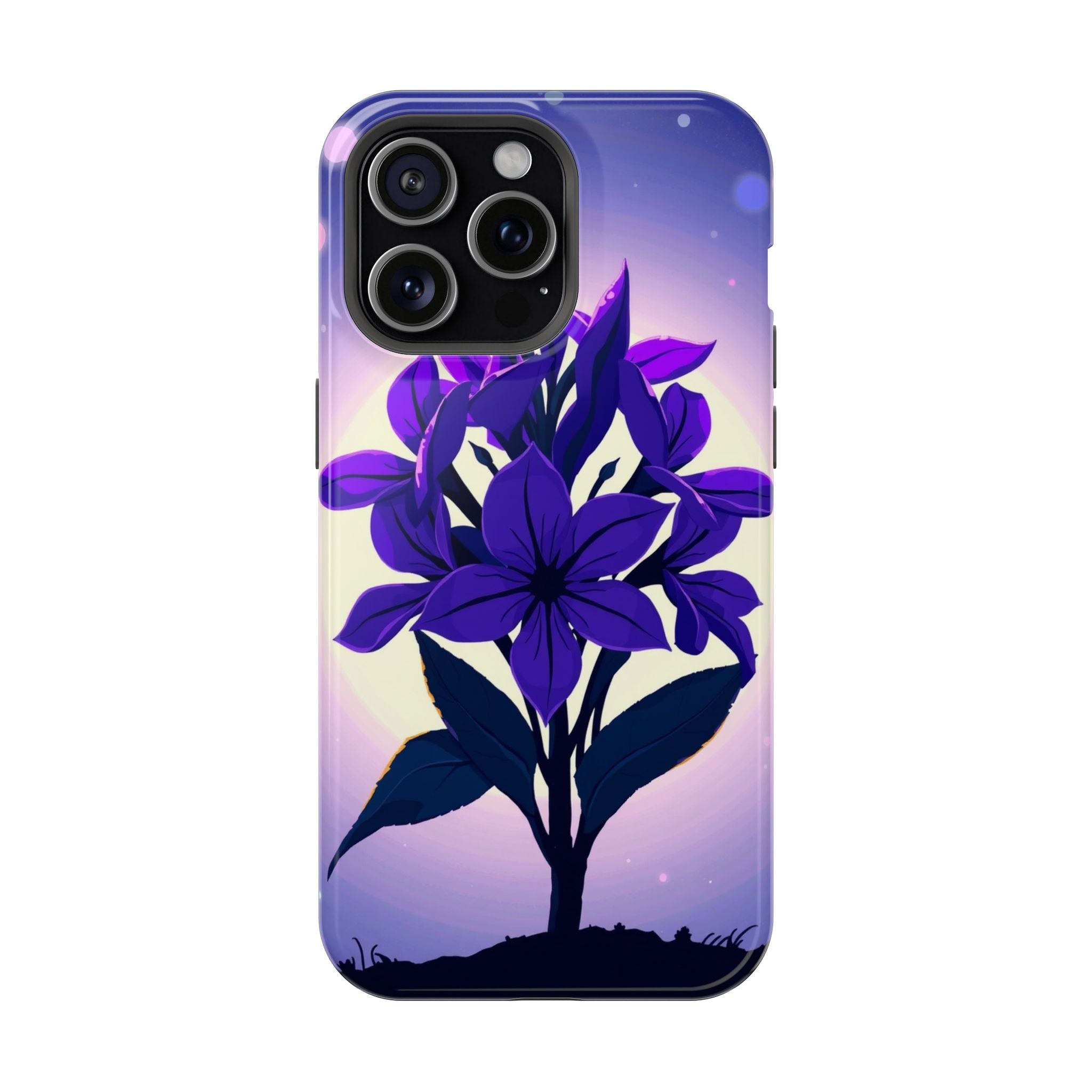 iPhone Floral Crown Mystic Art 13 Bold Modern Everyday Snap Case · iPhone Case