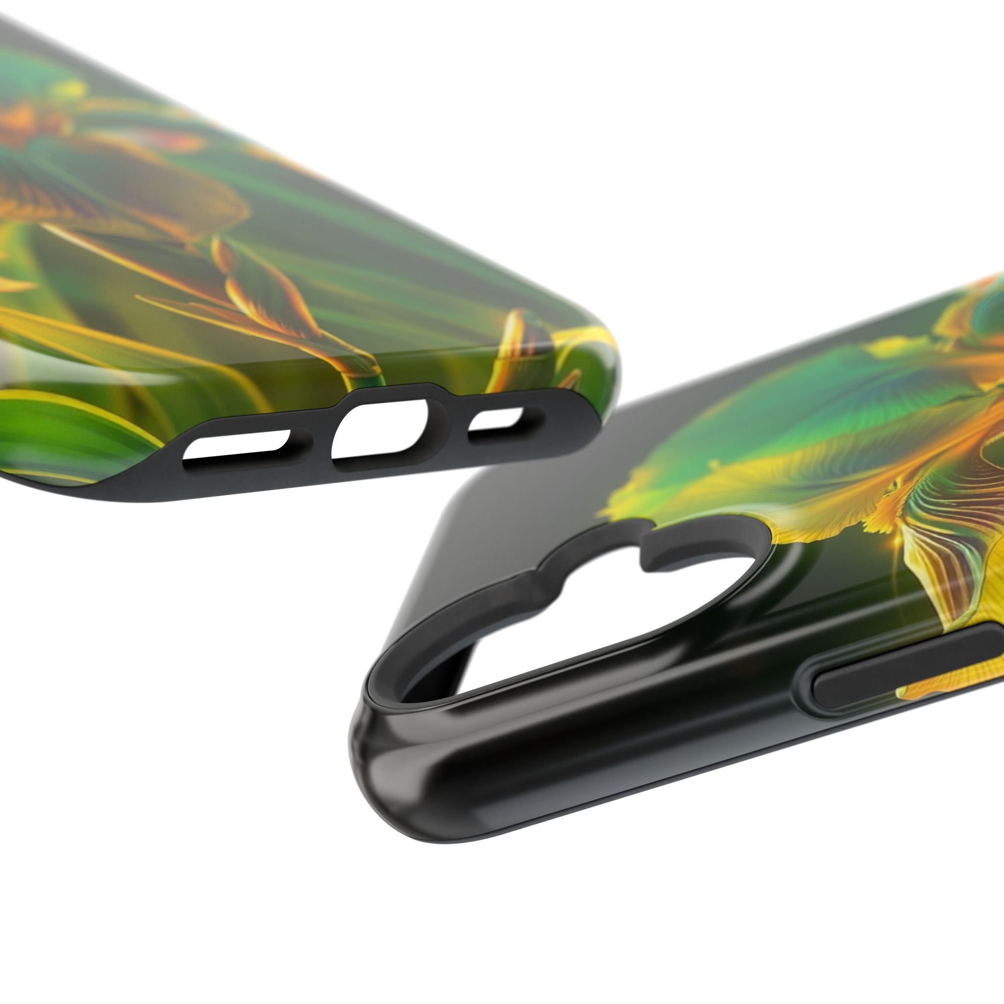 iPhone Iris Garden Bold Art Slim Everyday Designer Case · iPhone Case Quiet Mood