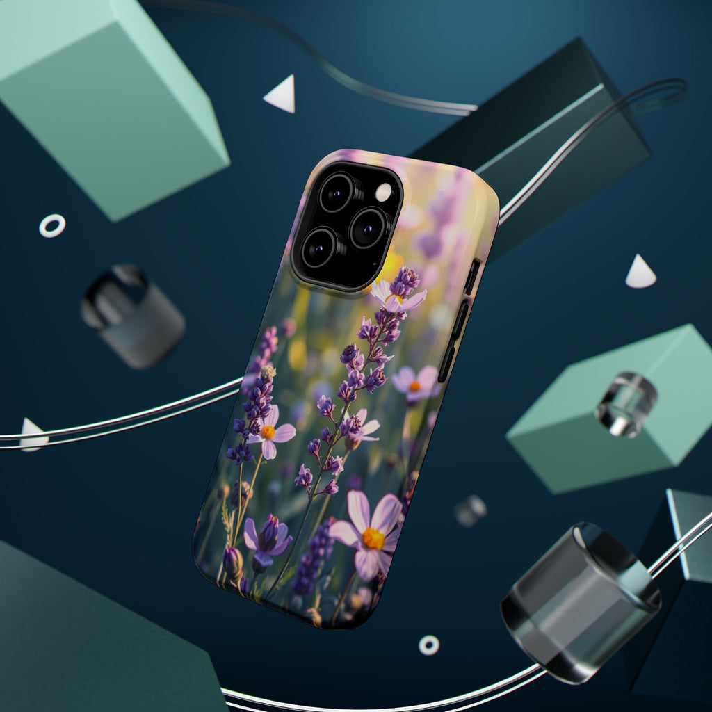 iPhone Lavender And Pearl Wildflower Field Slim iPhone Everyday · iPhone Case