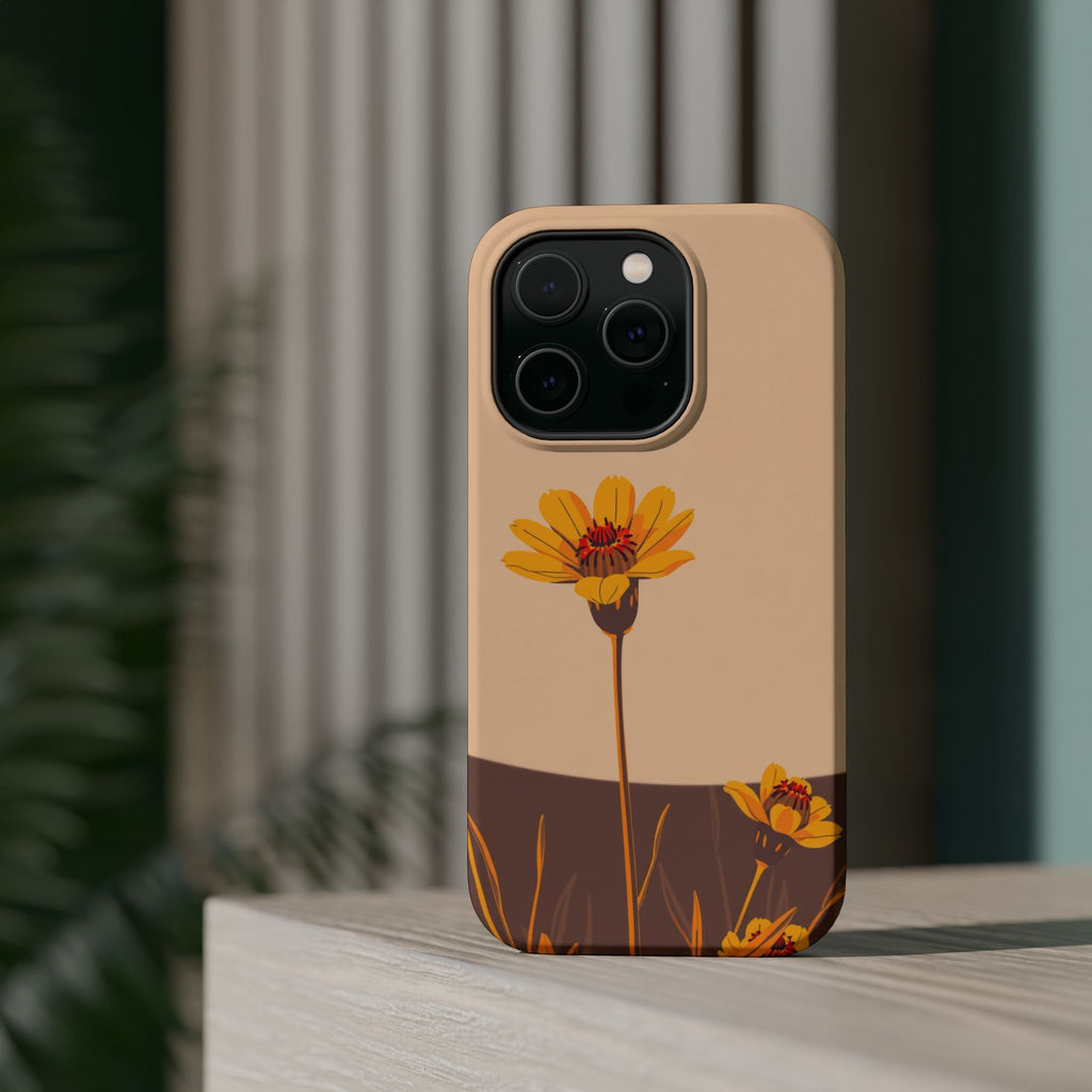 iPhone Serene Desert Flower Design Bold Modern Everyday Snap Case · iPhone Case