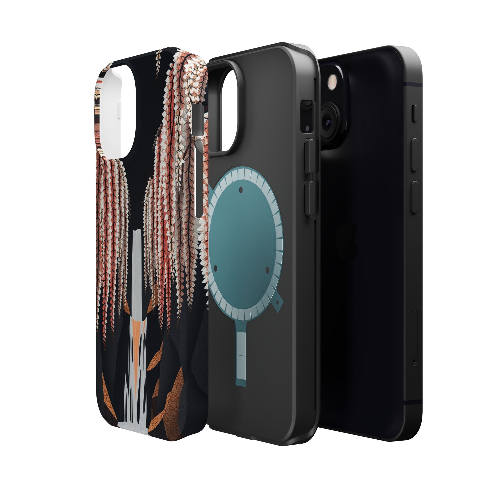 iPhone Earthy Wisteria Cascade Design Slim Everyday iPhone 10 Designer · iPhone