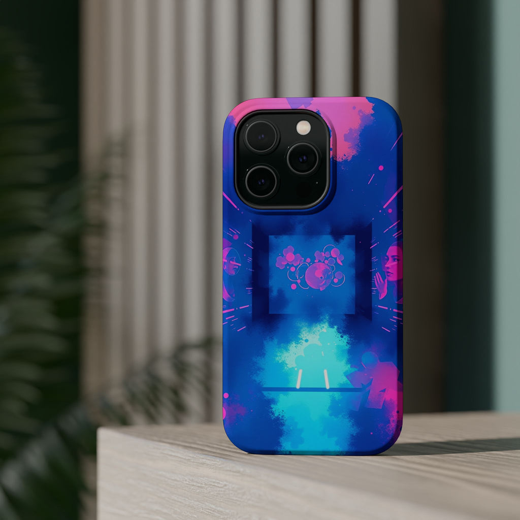iPhone Digital Noise Vibrant Watercolor Slim Everyday iPhone Designer · iPhone C