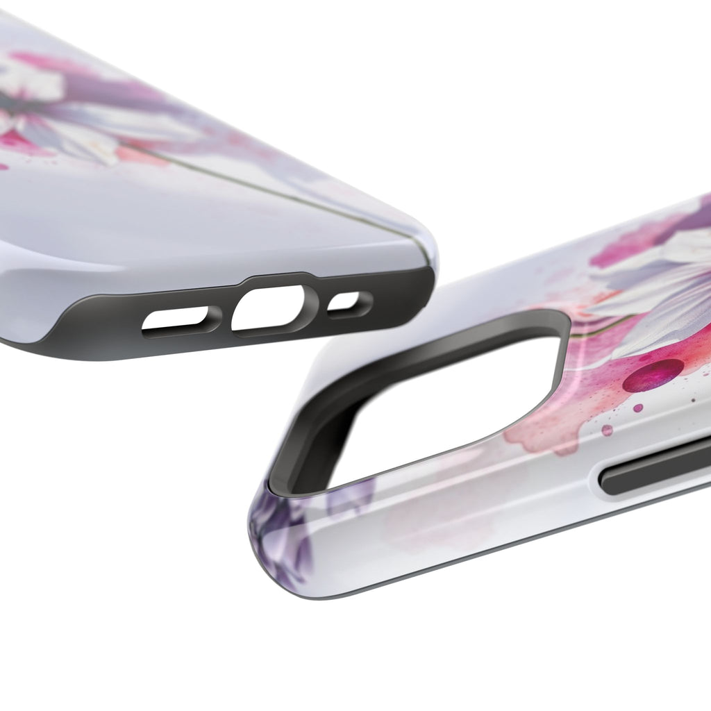 iPhone Floral Watercolor Splash Bold Art Slim Everyday iPhone 15 · iPhone Case