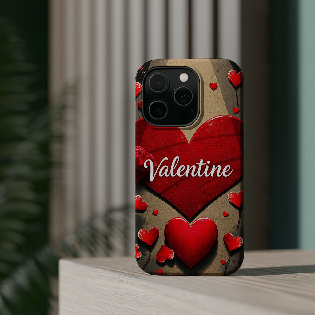 iPhone Serene Vintage Valentine Card Design Slim Everyday Designer Case · iPhone