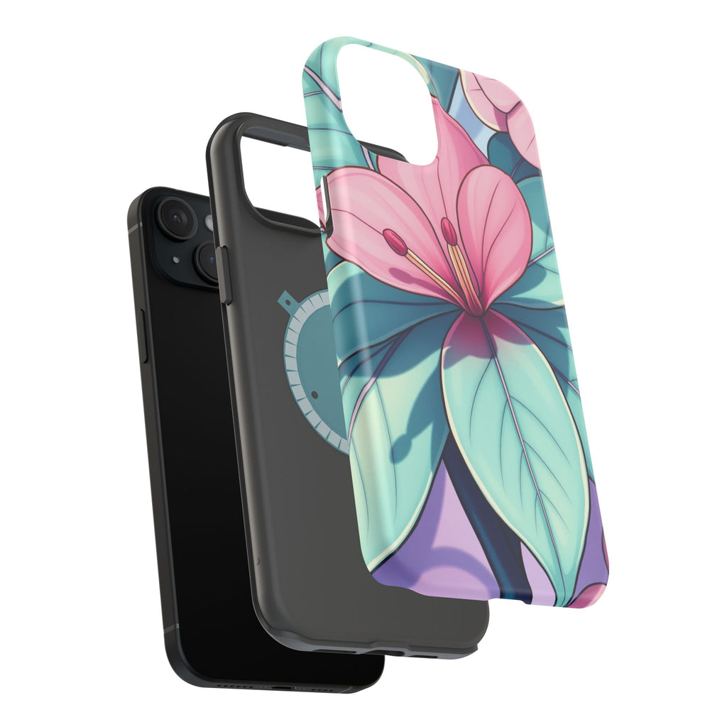 iPhone Earthy Tropical Bloom Design 11 Slim Everyday Designer Case · iPhone Case