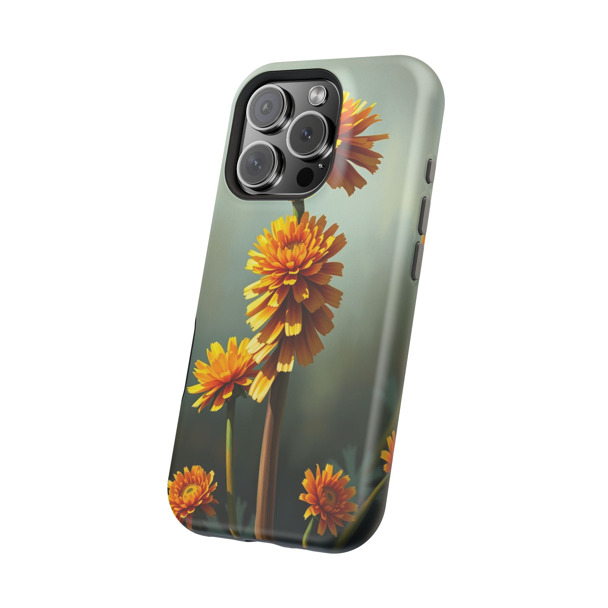 iPhone Ranunculus Stack Electric Art Slim Everyday Designer Case · iPhone Case
