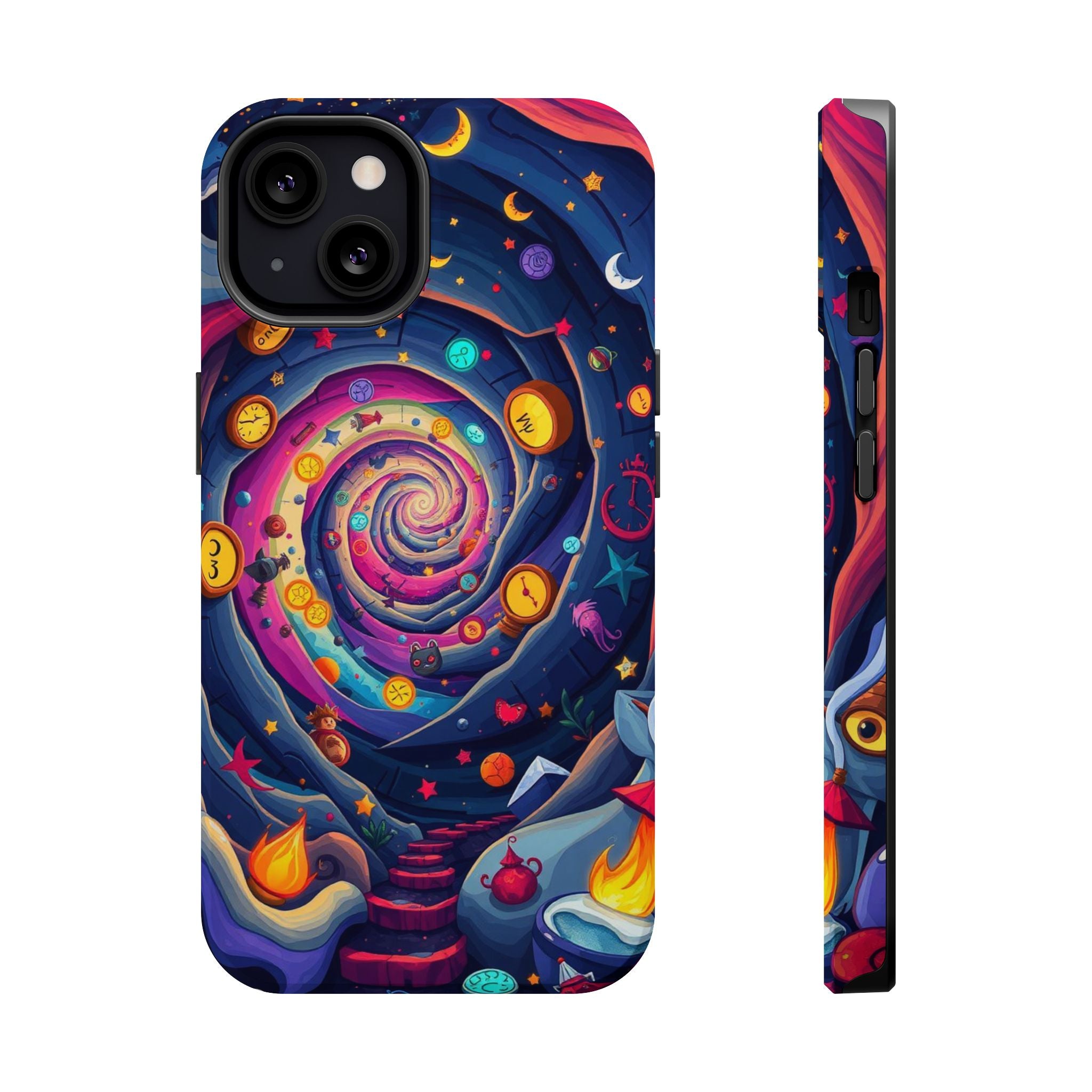 iPhone Time Portal Swirl Kids Fun iPhone Phone Case Gift Clean Minimal · iPhone