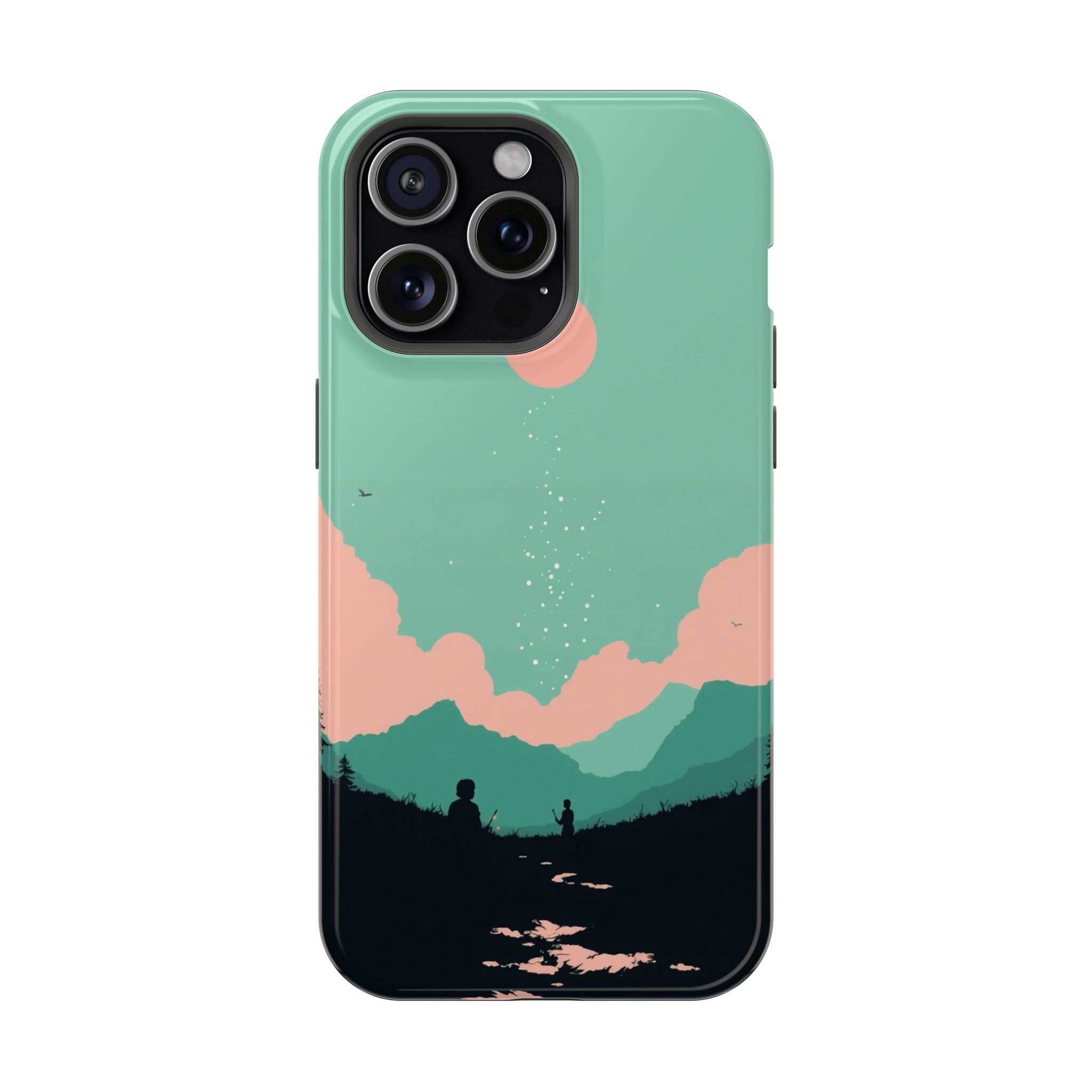 iPhone Magnetic Field Electric Art Bold Modern Everyday Snap Case · iPhone Case