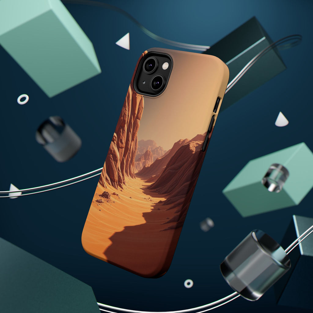 iPhone Burnt Orange And Sand Valley Floor Slim iPhone 20 Everyday · iPhone Case