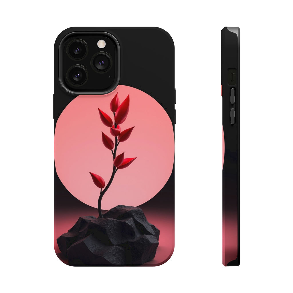 iPhone Serene Minimalist Stem Design Slim Everyday Designer Case · iPhone Case