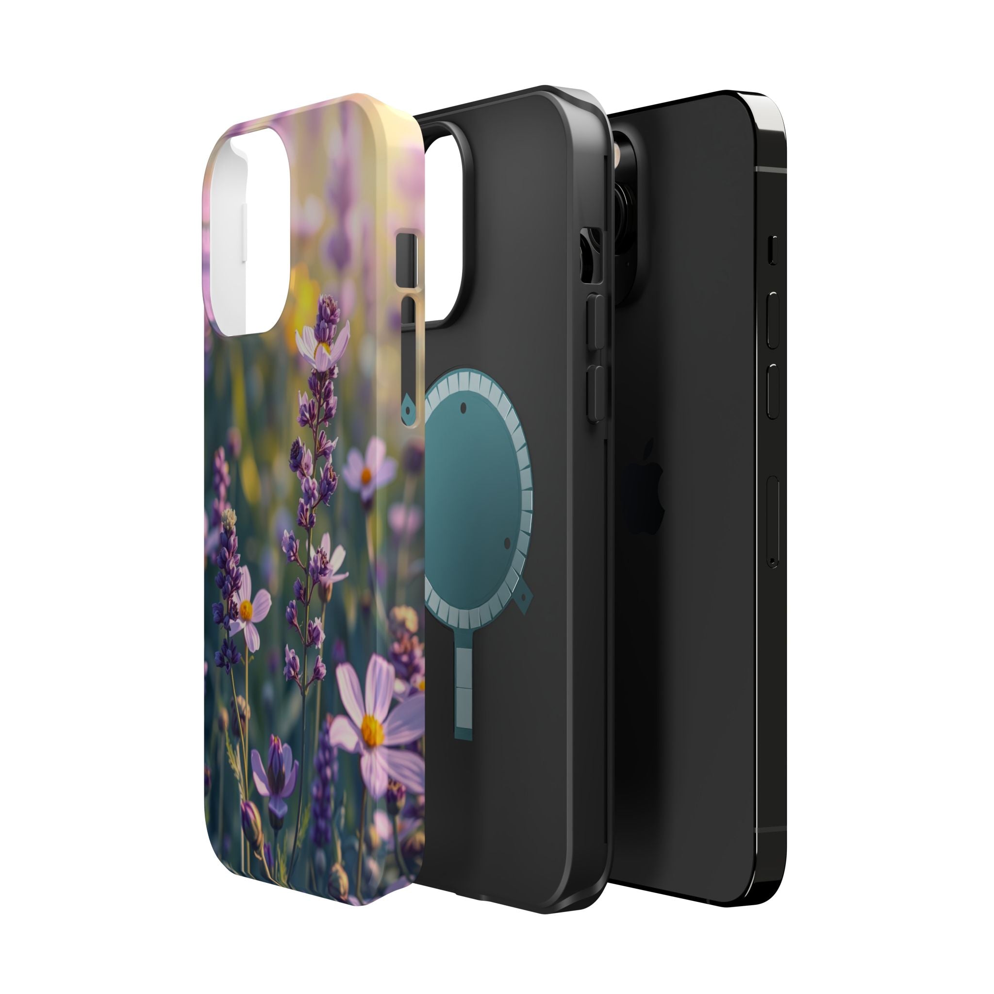 iPhone Lavender And Pearl Wildflower Field Slim iPhone Everyday · iPhone Case