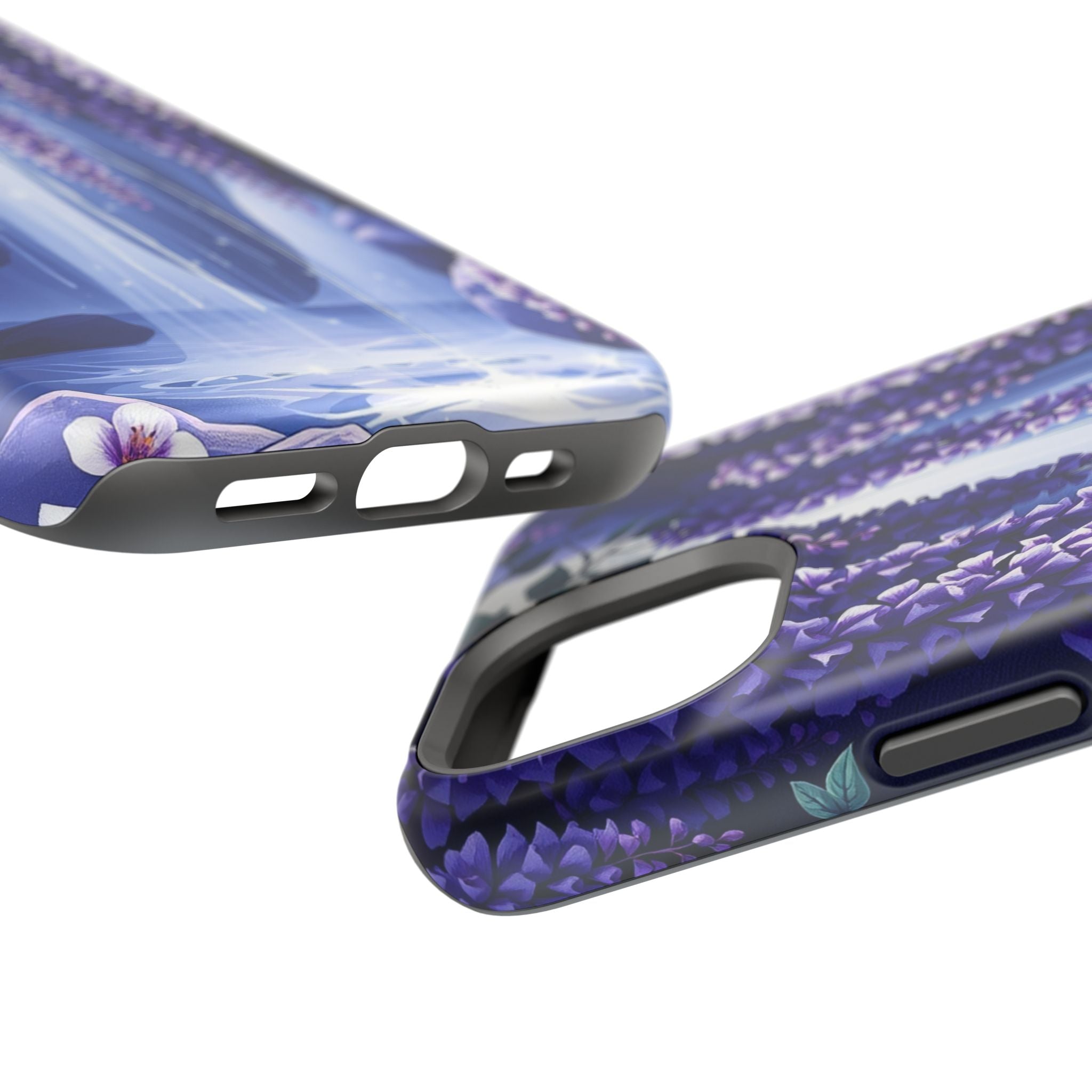 iPhone Wisteria Cascade Serene Design Slim Snap Case Ga · iPhone Case