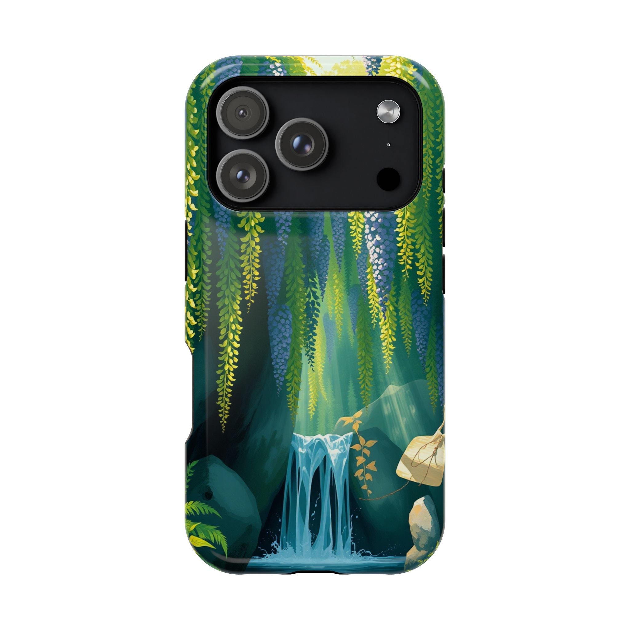 iPhone Wisteria Cascade Mystic Art Bold Modern Everyday Snap Case · iPhone Case