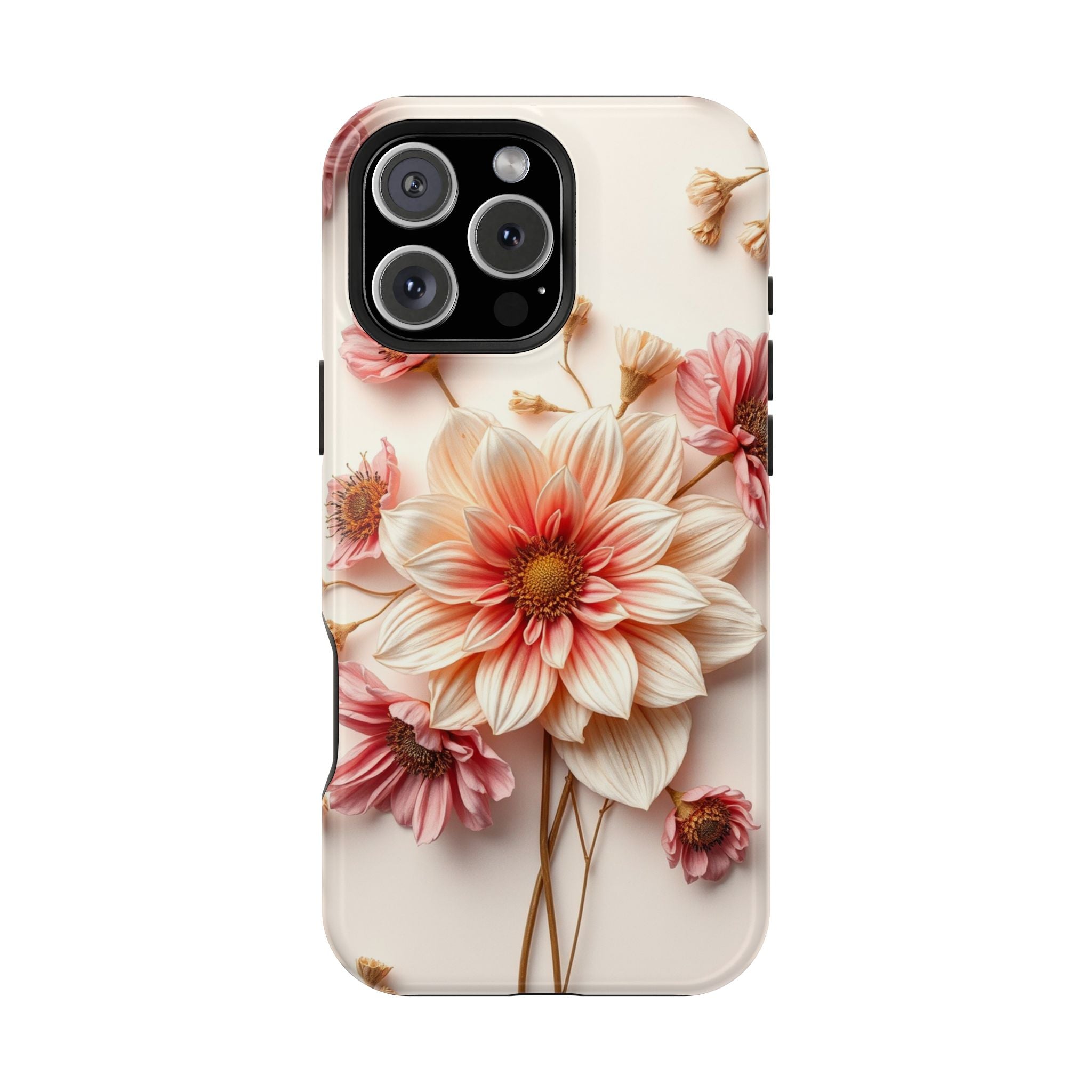 iPhone Dried Flower Flat Lay Enchanted Art Slim iPhone Everyday · iPhone Case