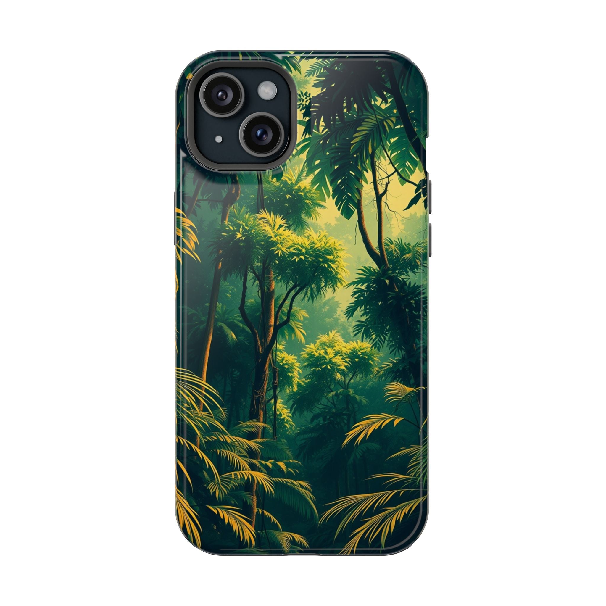 iPhone Rainforest Canopy Vintage Retro Poster Slim iPhone Everyday · iPhone Case