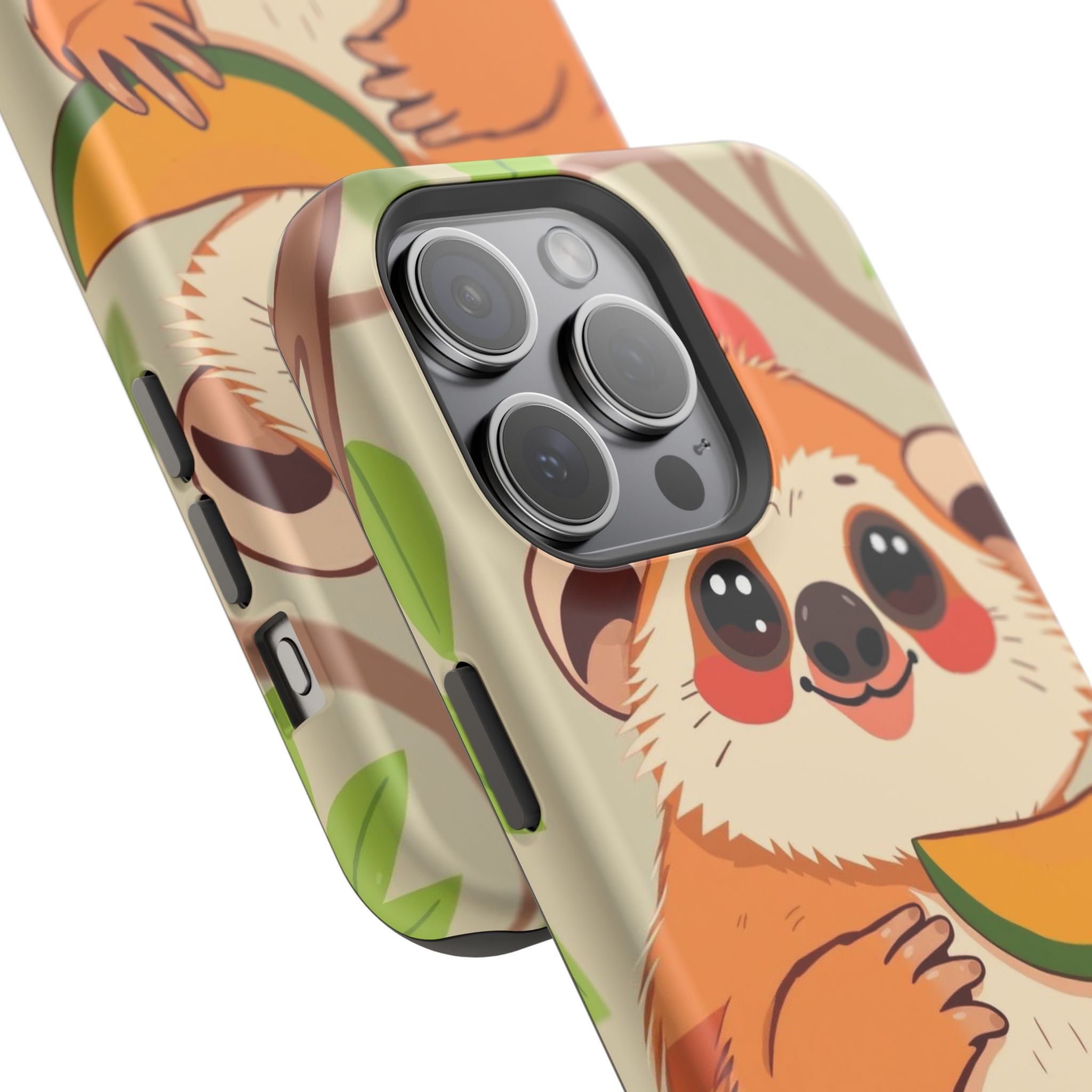 iPhone Slow Loris with Fruit Kids Fun iPhone Phone Case Gift Slim · iPhone Case