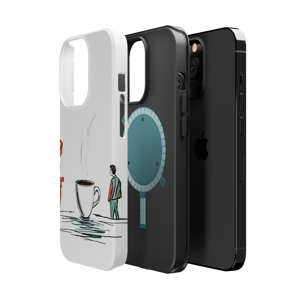 iPhone Coffee Before People Mystic Art Slim Everyday Designer Case · iPhone Case