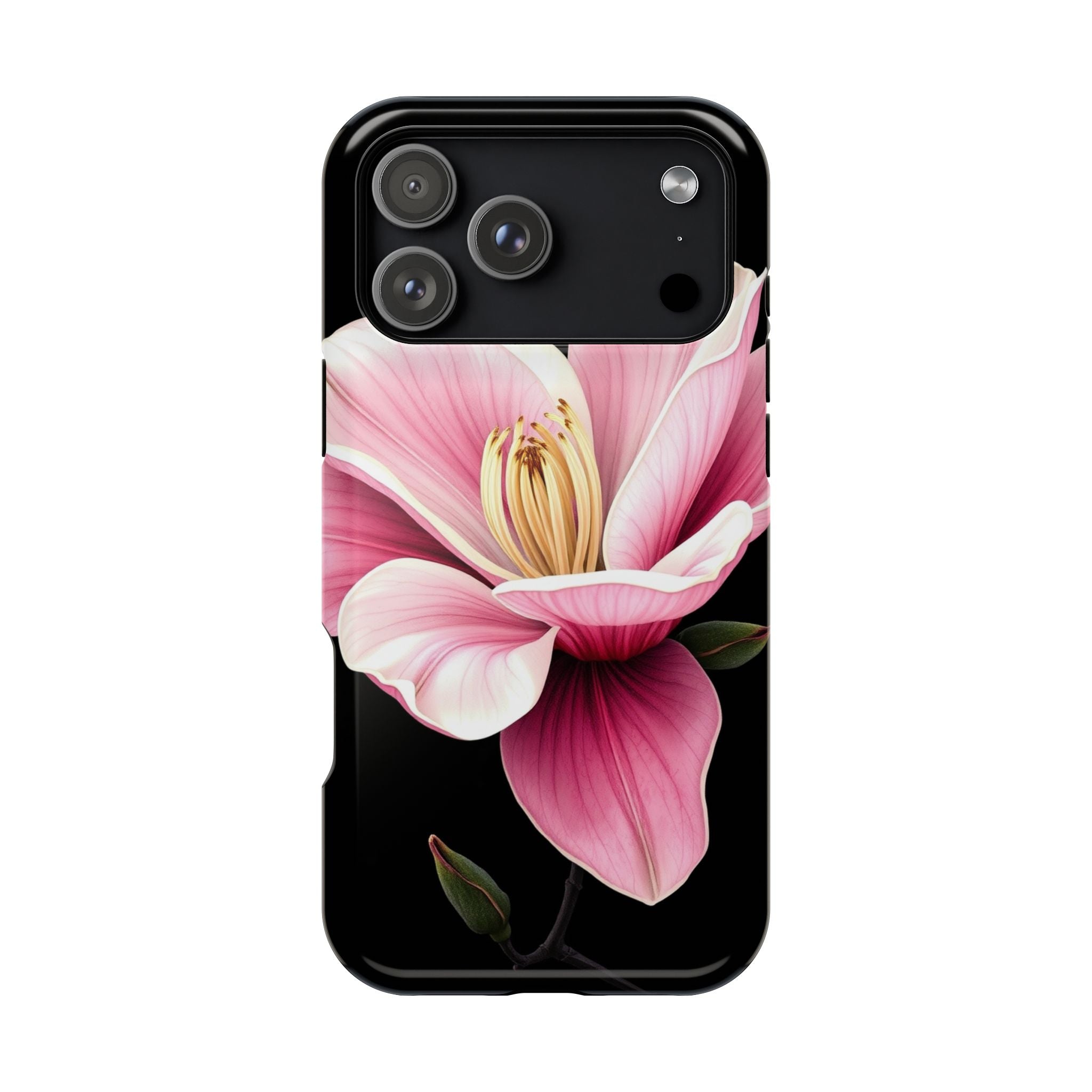 iPhone Magnolia Dream Dark Gothic Ink Slim Everyday Designer Case · iPhone Case