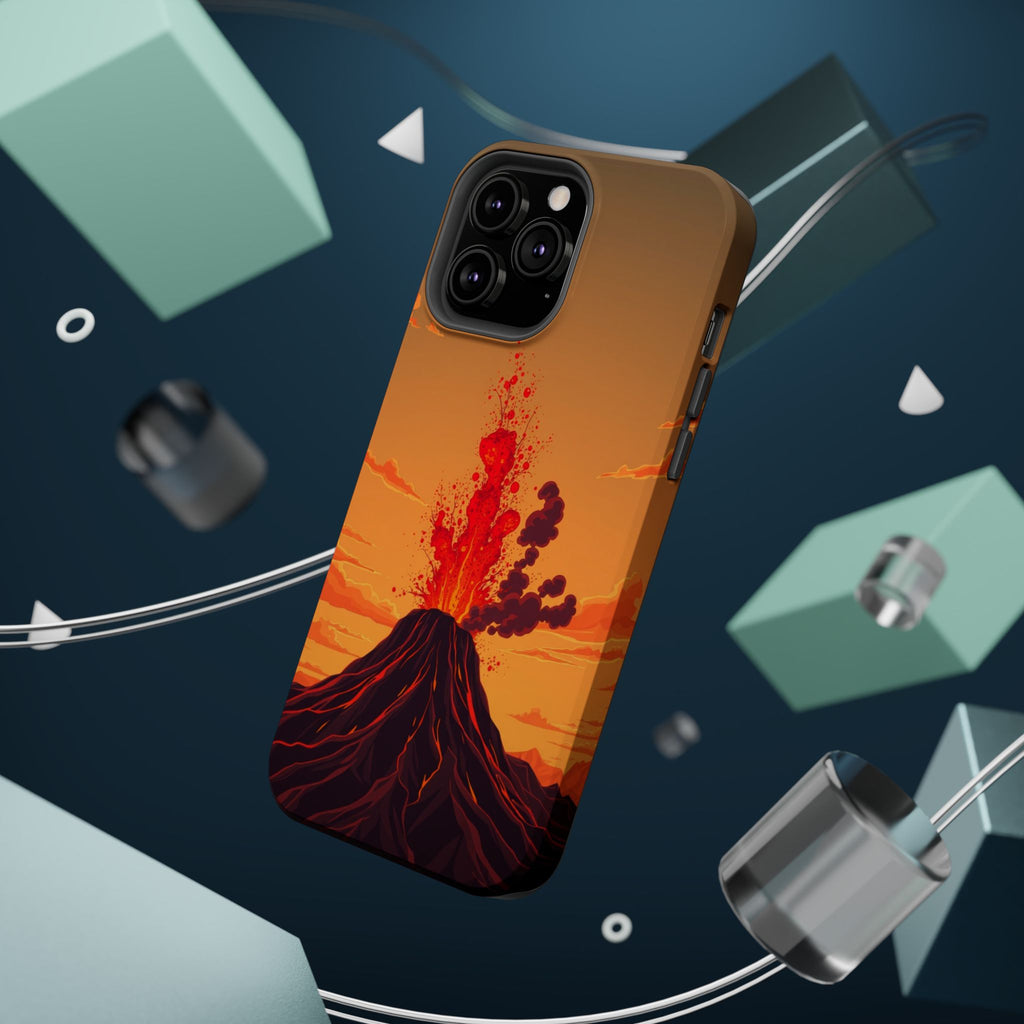 iPhone Sunset Amber And Peach Volcanic Eruption Soft iPhone Finish · iPhone Case