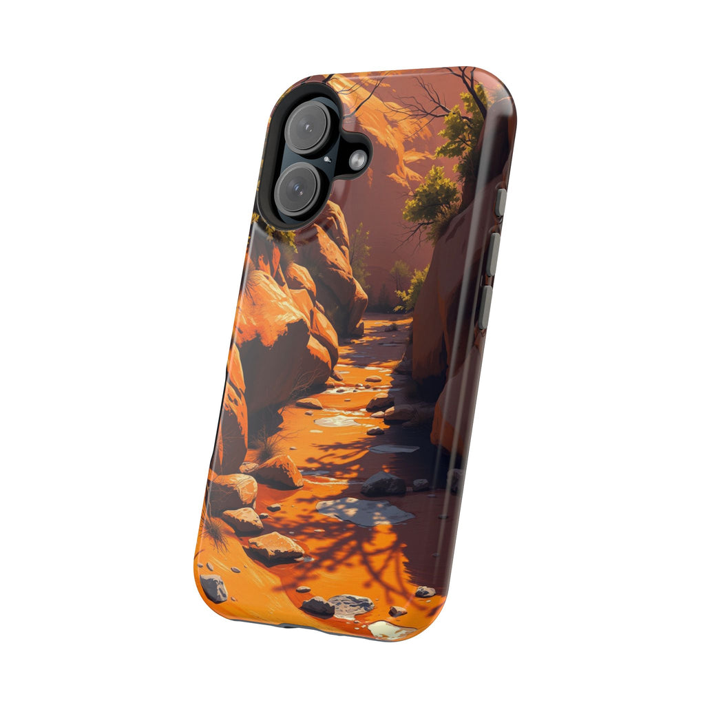 iPhone Spring Creek Bold Art Slim Everyday Designer Case · iPhone Case
