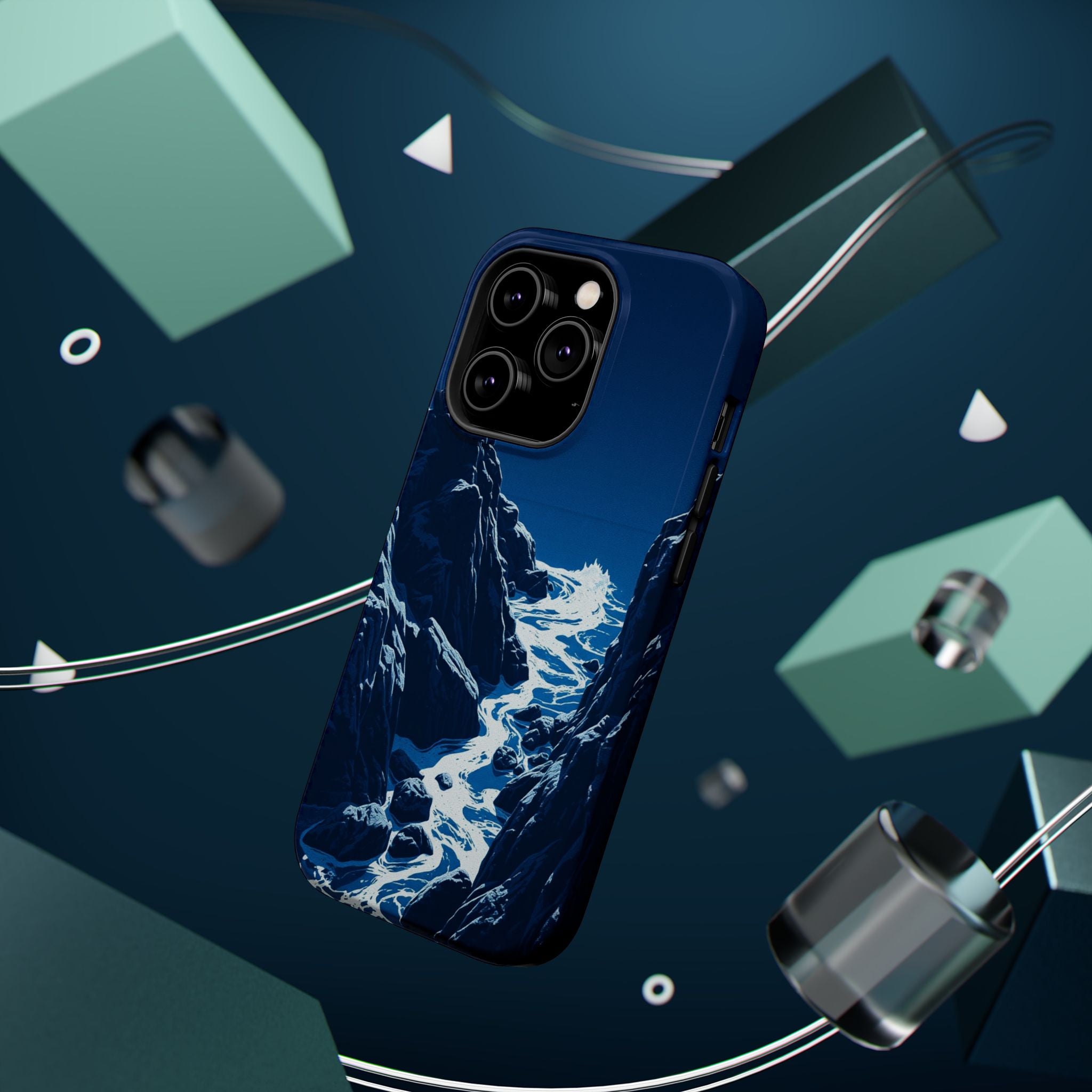 iPhone Serene Rocky Coastline Design Slim Everyday iPhone 19 Designer · iPhone C