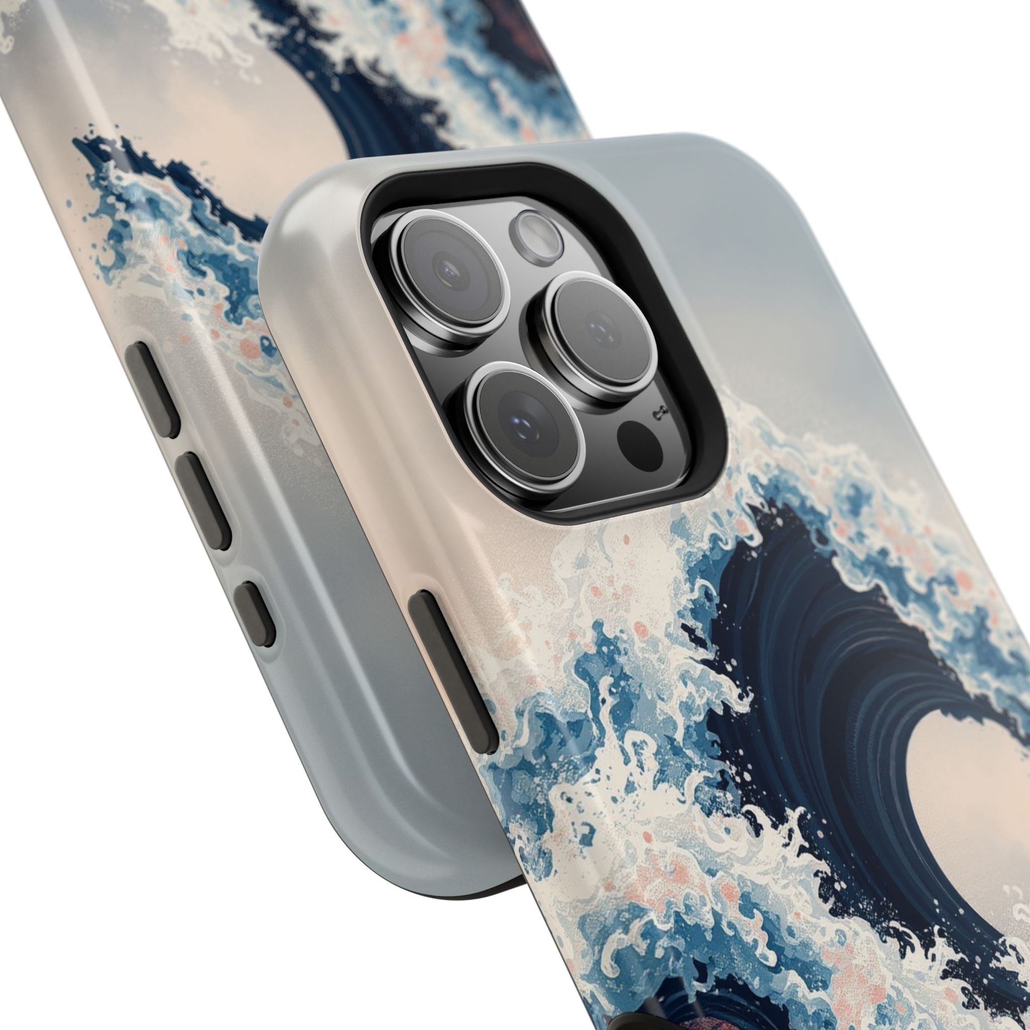iPhone Ocean Wave Crash Grunge Distressed Slim iPhone Everyday Designer · iPhone