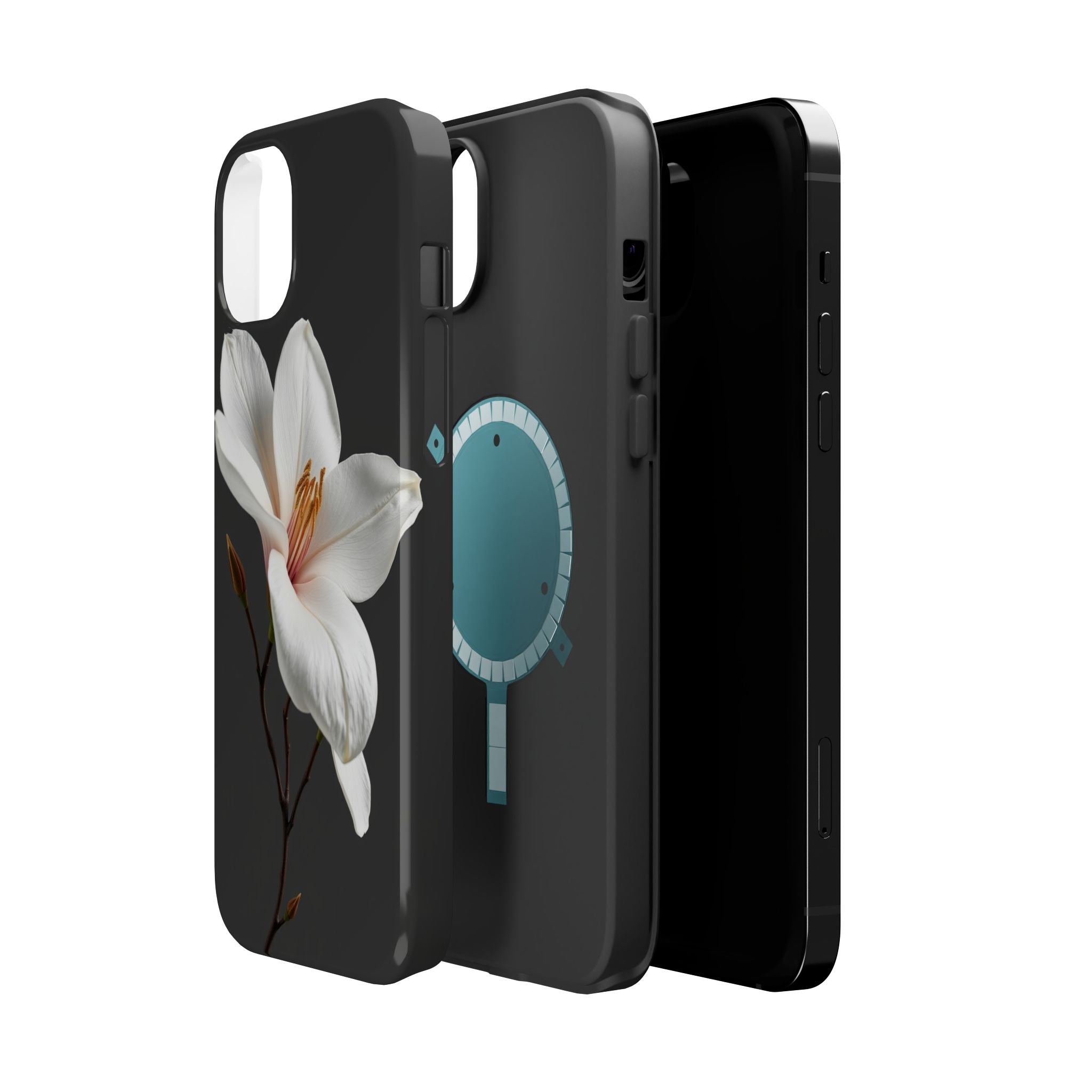 iPhone Earthy Magnolia Dream Design Slim Everyday Designer Case · iPhone Case